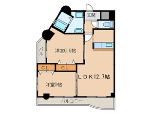 ガウディ　ティエルノの物件間取画像